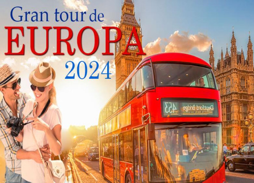 I GRAN TOUR DE EUROPA con IBERIA (ABR y JUN 2024) 